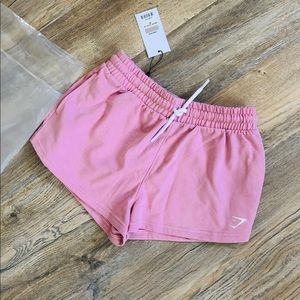 Gymshark pink throw on shorts